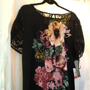 Floral mini dress